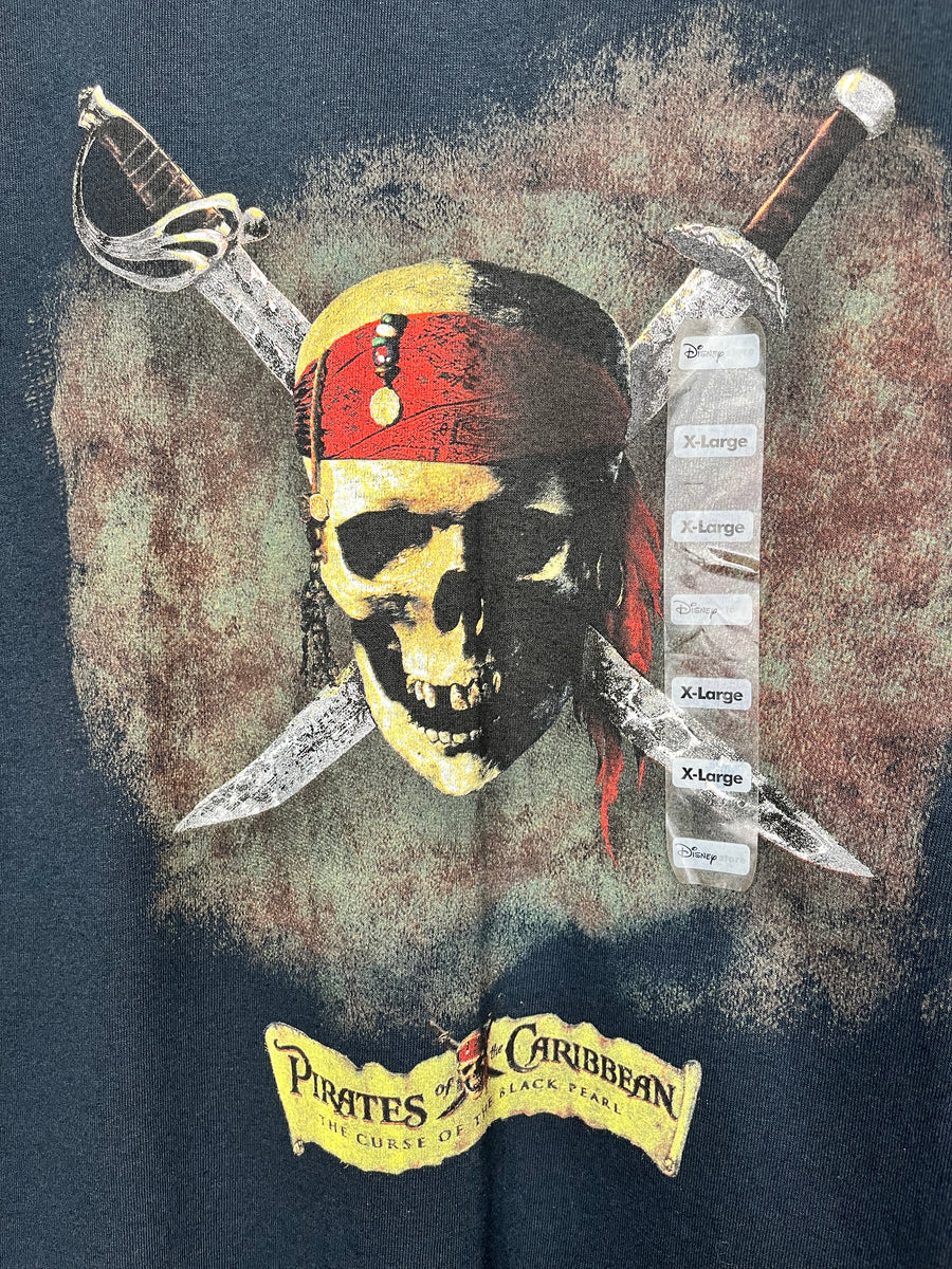 Vintage Pirates of The Caribbean Tee - L