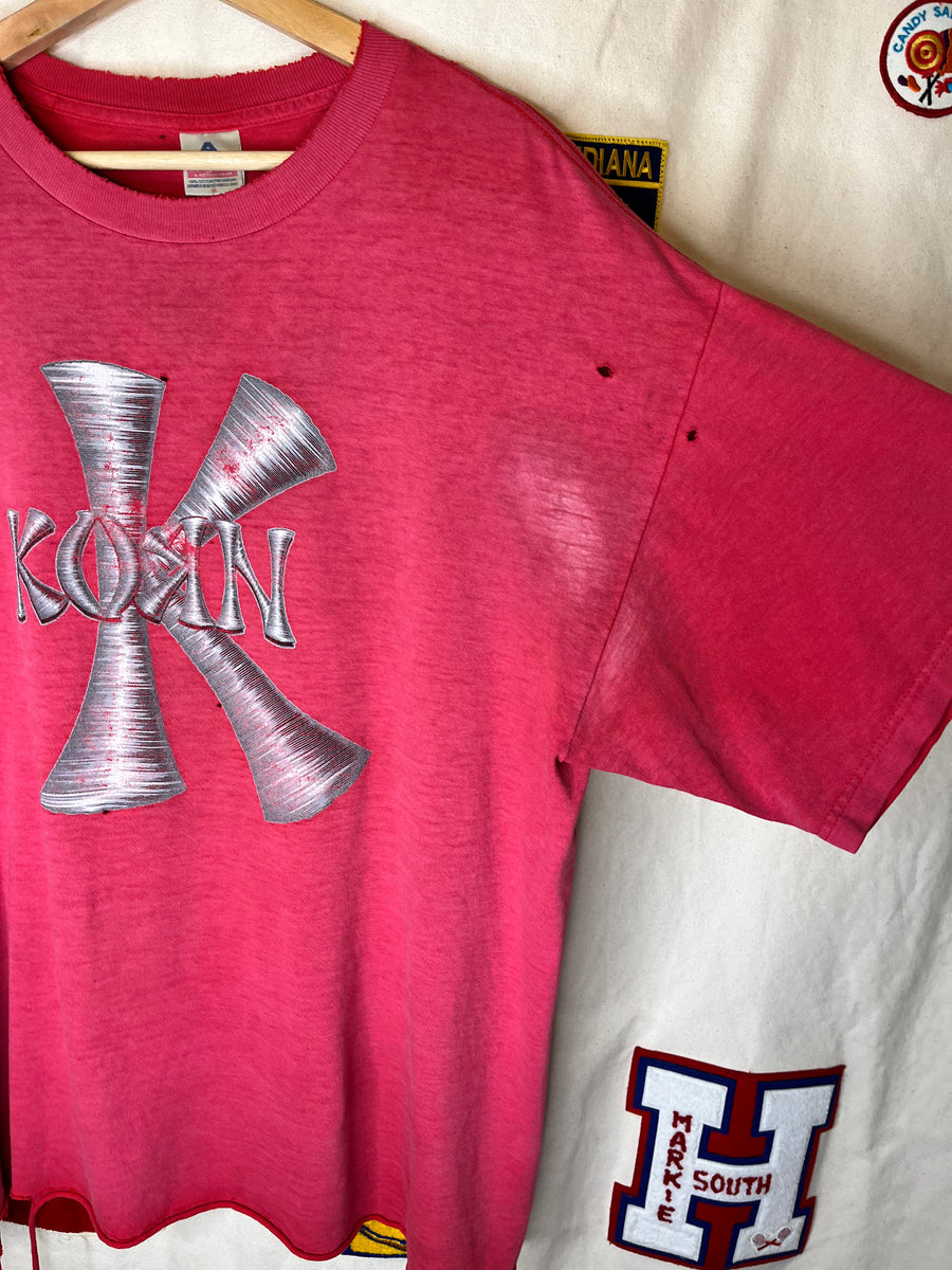 Vintage Korn Follow the Leader Distressed Band T-Shirt: XL Vintage Korn Follow the Leader Distressed Band T-Shirt: XL