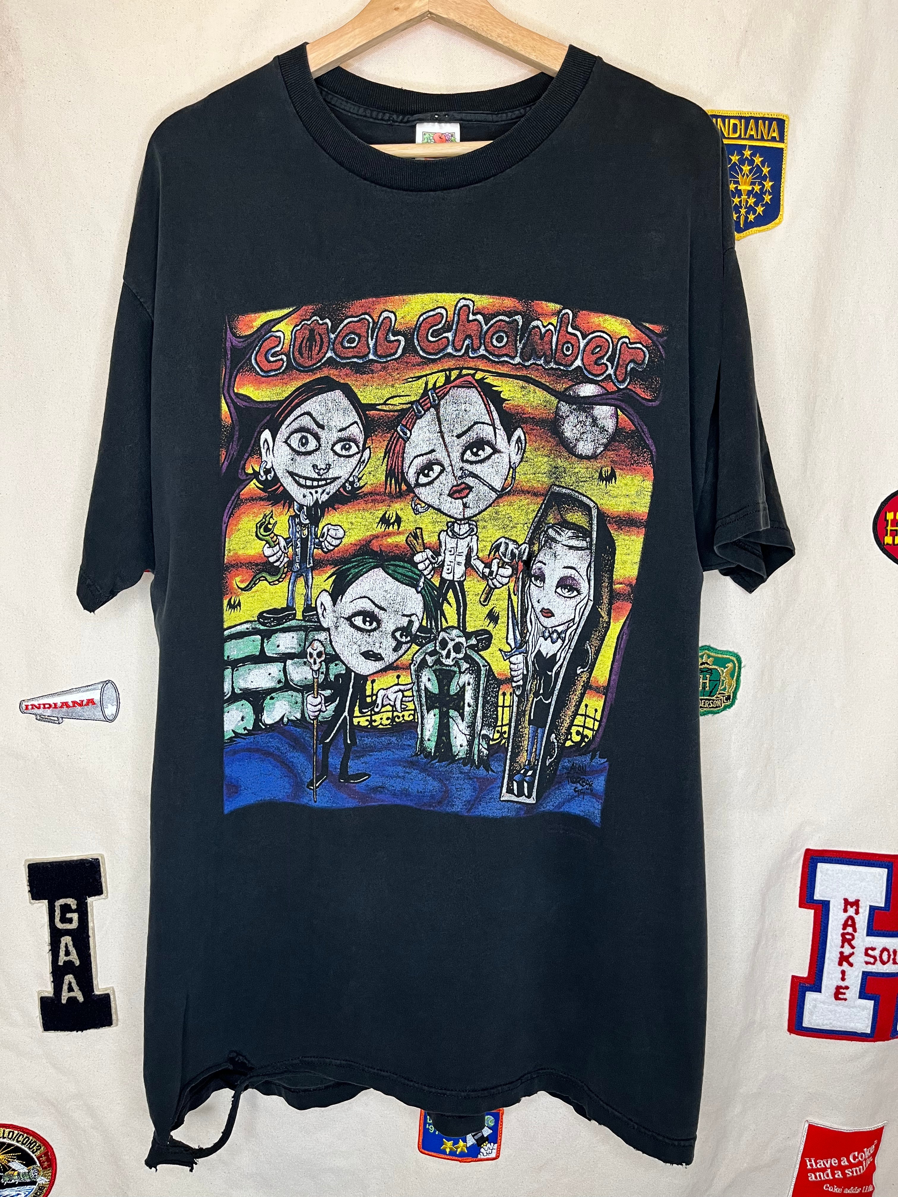 Vintage Coal Chamber Nu Metal Band T-Shirt: XXL – Philthy Vintage