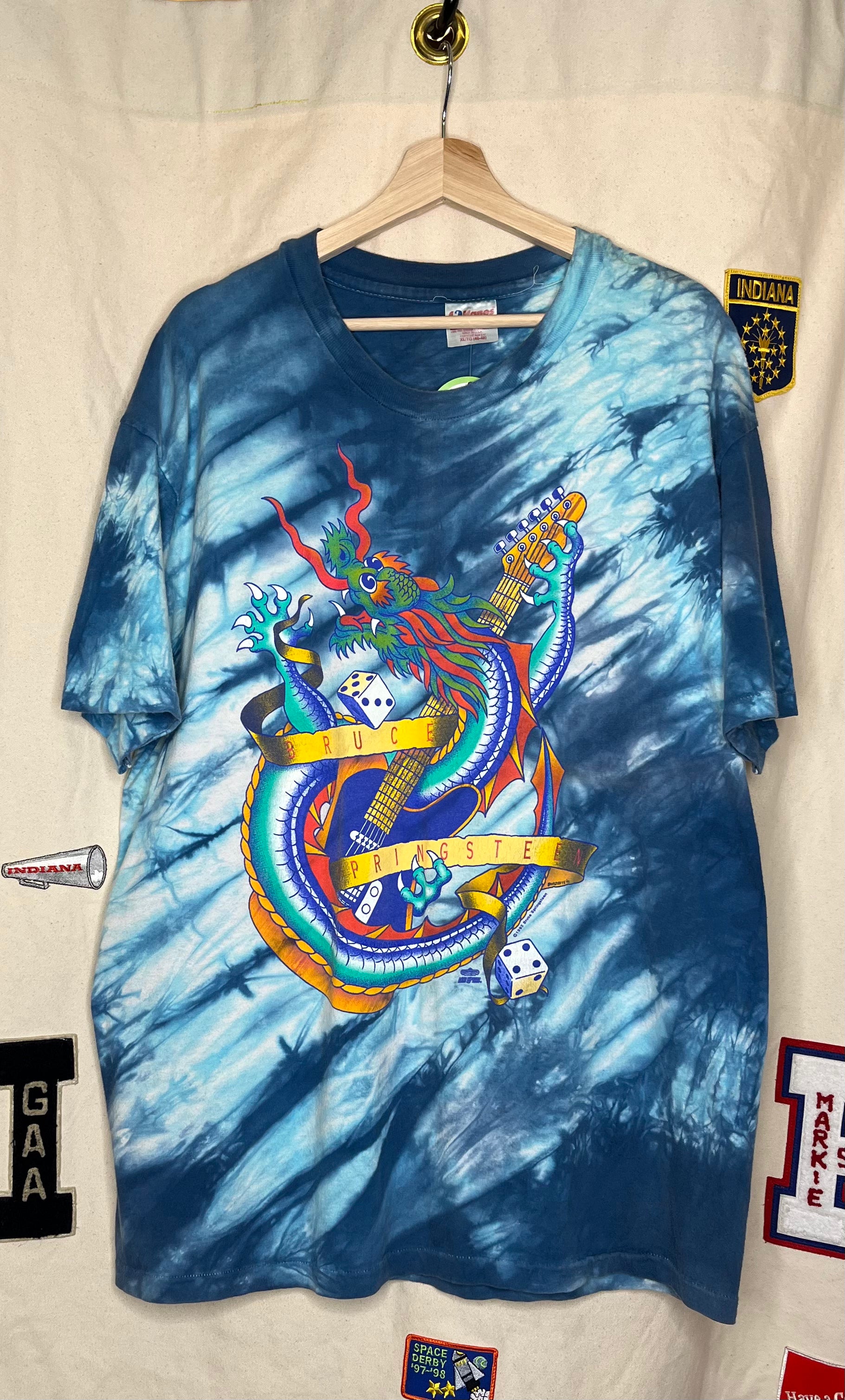 1992 Bruce Springsteen Dragon Tie-Dye T-Shirt: XL – Philthy