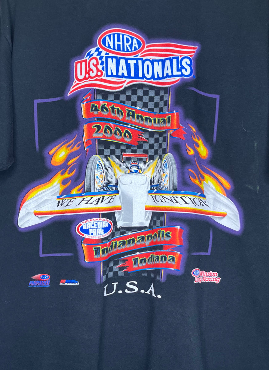 Vintage NHRA Indianapolis Raceway Park U.S. Nationals T-Shirt