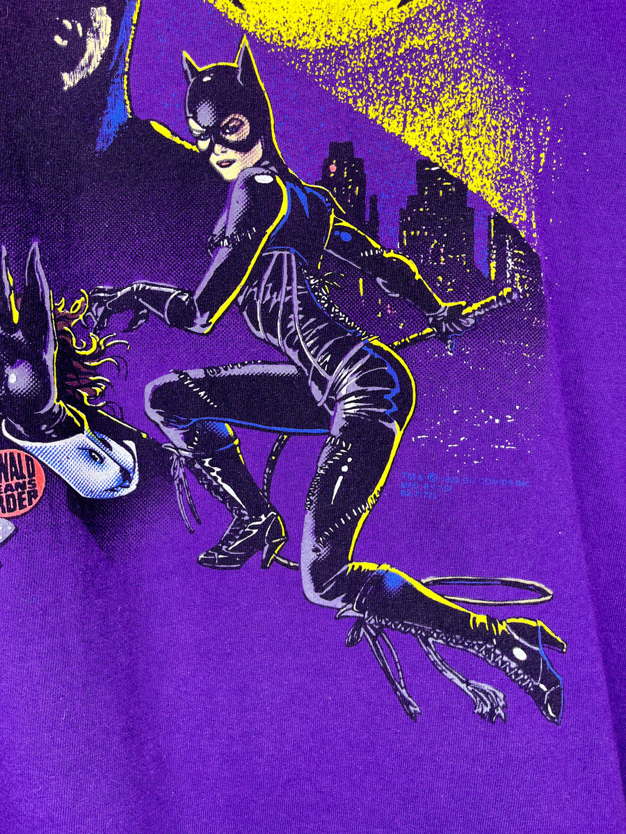 Vintage 90s 1995 Graphitti DC Comics factory Cat Women T-shirt