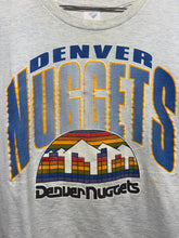 Load image into Gallery viewer, Vintage Denver Nuggets Rainbow Logo NBA T-Shirt: XL
