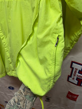 Load image into Gallery viewer, Vintage Nike Neon Yellow/Purple 3M Reflective 90's Windbreaker Half-Zip Pullover Jacket: XL
