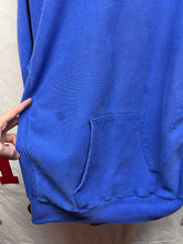 Load image into Gallery viewer, Vintage Lands End Champion Reverse Weave 90's USA Blue Hoodie Sweatshirt: Large
