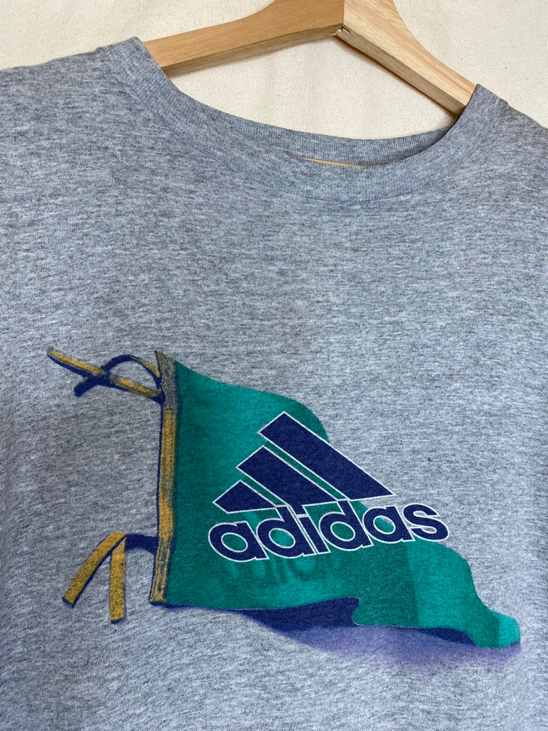 Vintage Adidas Sportswear Pennant T-Shirt: L