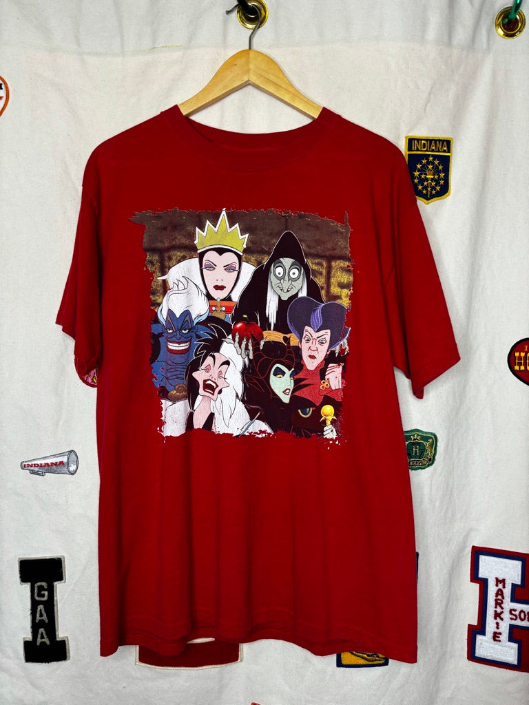 Vintage Disney Villans T-Shirt: L