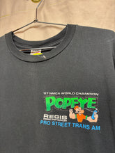Load image into Gallery viewer, Vtg Pat Musi Popeye Pro Street Trans Am Drag Racing T-Shirt: 3XL
