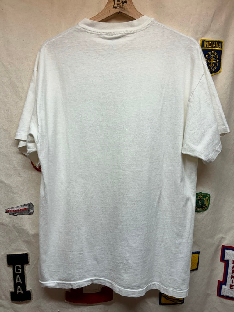 Vintage Norman Mauskopf Rodeo Photography T-Shirt: L