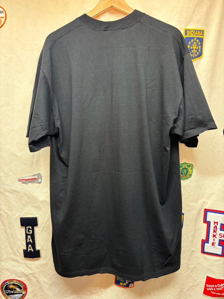 Vintage Fornasetti Sun Face Art Designer T-Shirt: XL