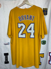 Load image into Gallery viewer, Vintage Lakers Kobe Bryant Adidas T-Shirt: XL
