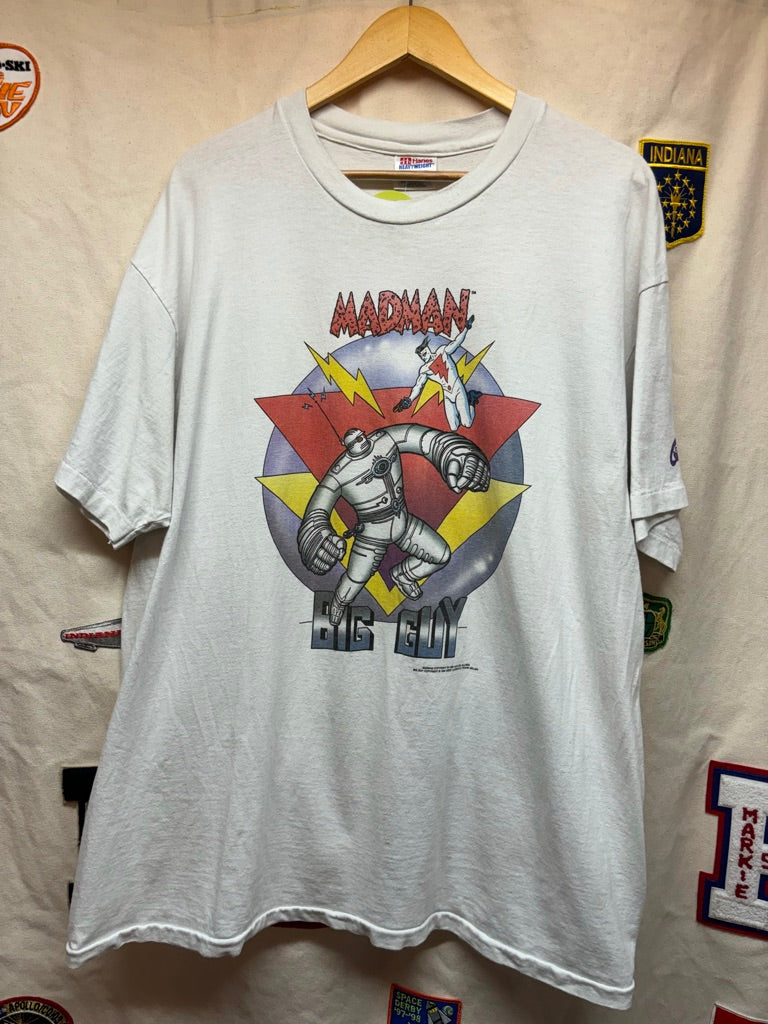Vintage Madman Big Guy Comic 1995 Mike Allred Graphitti T-Shirt: XL