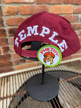 Load image into Gallery viewer, Vintage Temple College Snapback Hat
