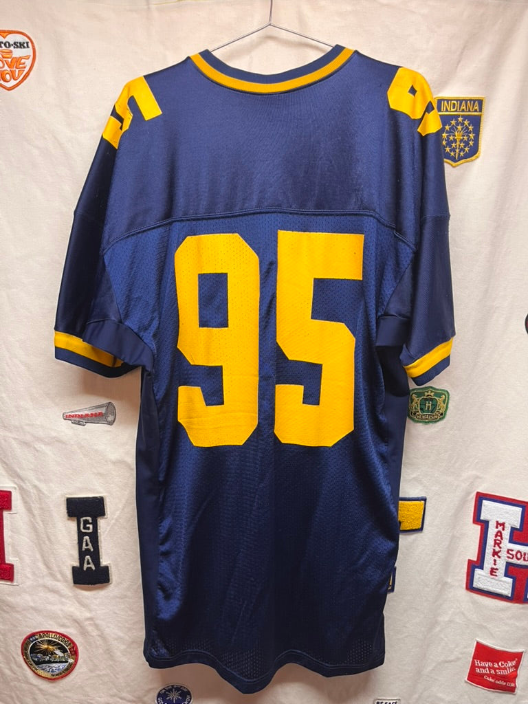 Vintage Georgia Tech Yellow Jackets Football Jersey 90's Russell USA 95 XXL