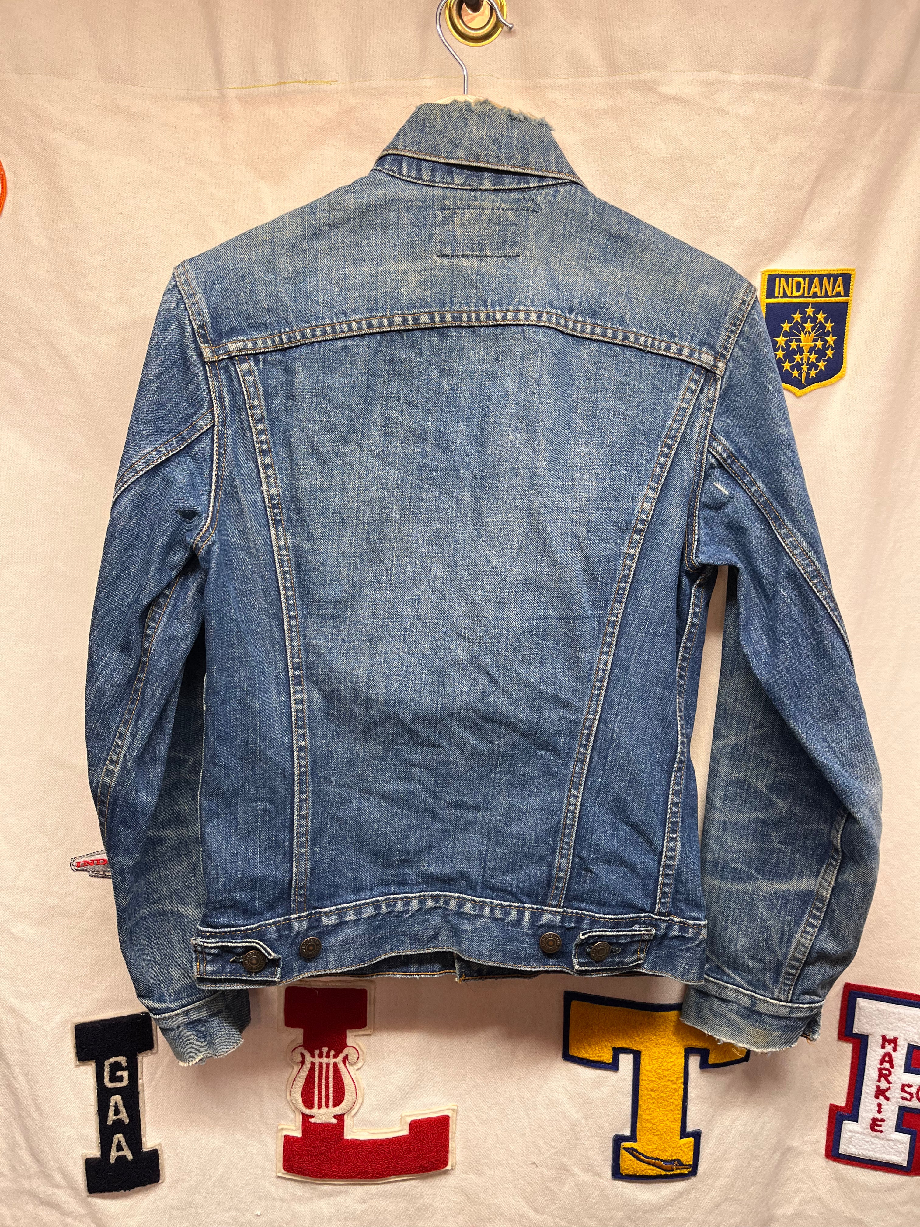 Vintage Levi's Type 3 Denim Trucker Jacket 70's 70505 0217 USA 529: 34 (X-Small)