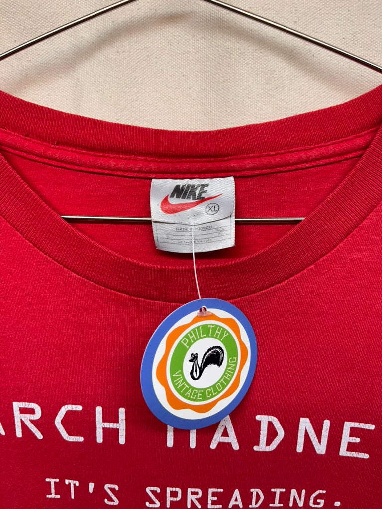 Vintage University of Maryland Terrapins March Madness Basketball Nike T-Shirt: XL