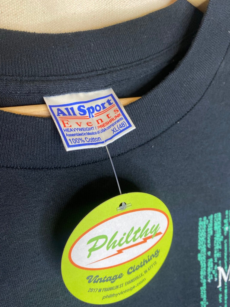 Vintage The Matrix Movie Promo T-Shirt: XL