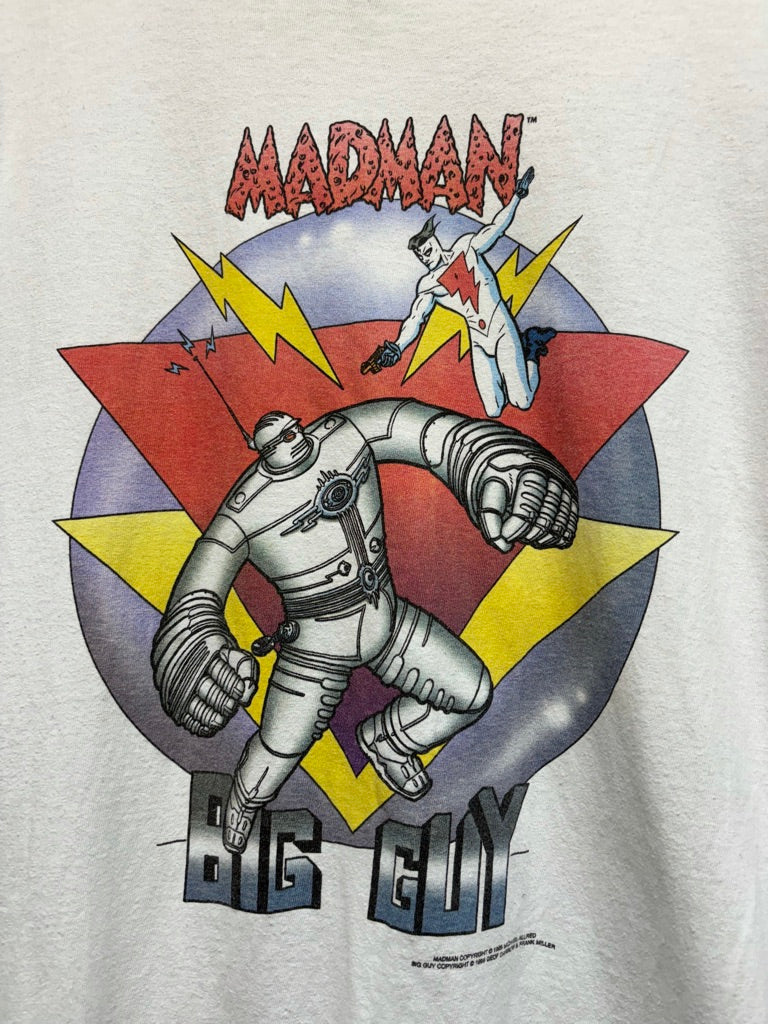 Vintage Madman Big Guy Comic 1995 Mike Allred Graphitti T-Shirt: XL