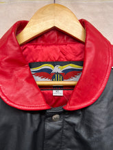 Load image into Gallery viewer, Vintage Indiana University Hoosiers IU Jeff Hamilton Leather Jacket: XL

