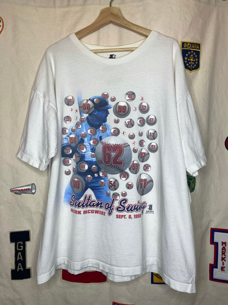 Vintage Mark McGwire Sultan of Swing T-Shirt: XL