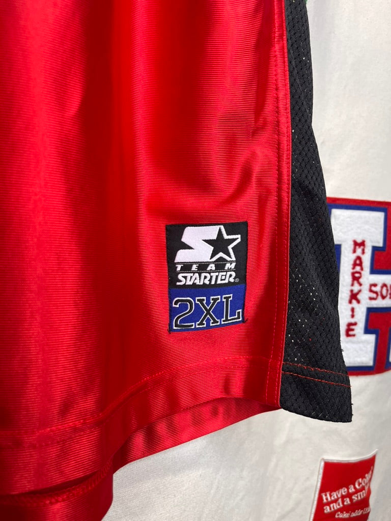 Vintage University of Georgia Bulldogs Red 1 Team Starter Football Jersey: 2XL