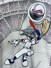 Load image into Gallery viewer, Vintage Atlanta Braves Bugs Bunny MLB Baseball T-Shirt: M
