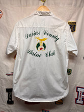 Load image into Gallery viewer, Vtg Loop Collar Daviess County Shrine Club Loop Collar Washington Dee Cee Shirt: Medium

