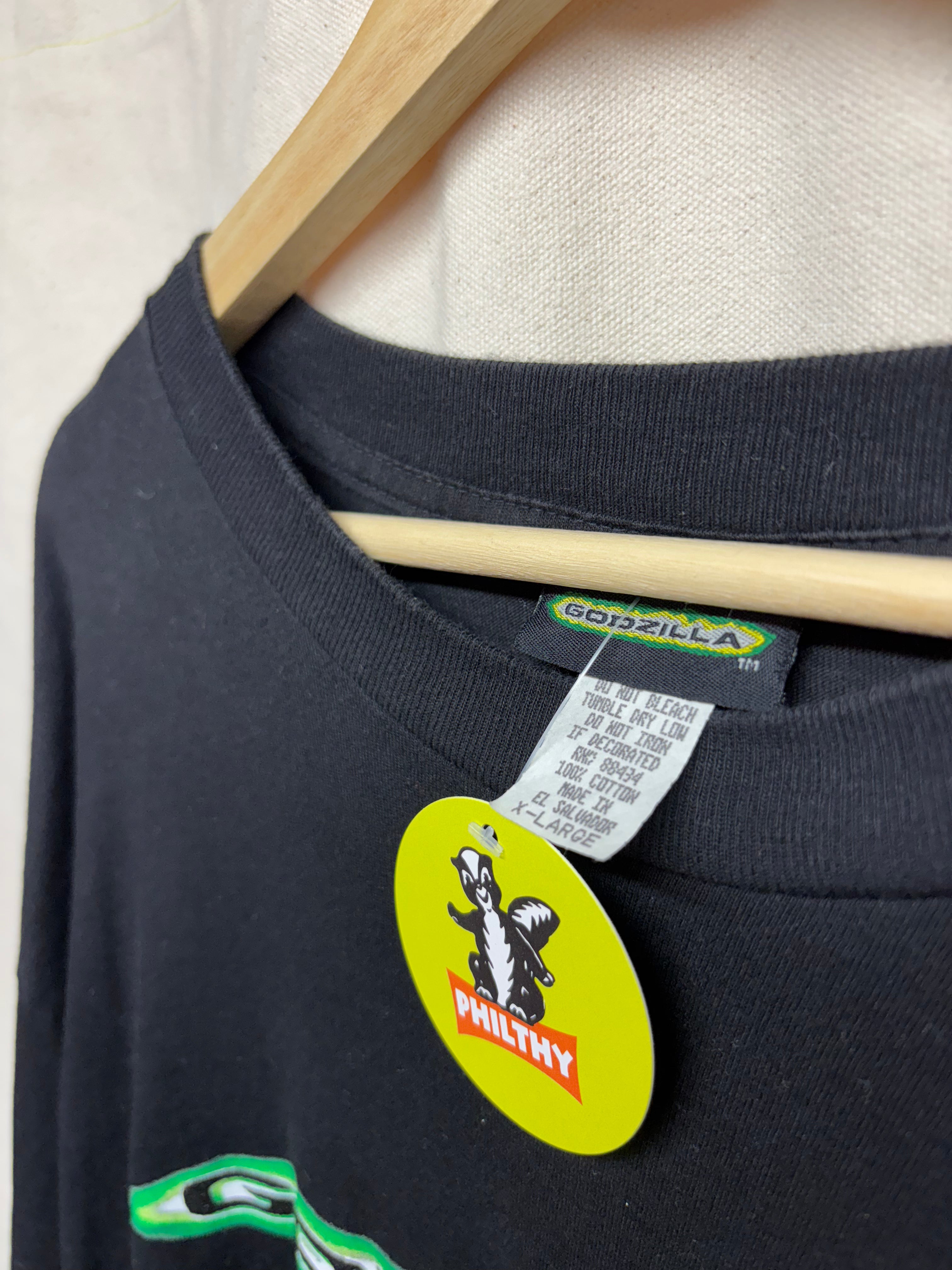 Vintage Godzilla 1998 Hersheys Movie Promo T-Shirt: XL