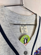 Load image into Gallery viewer, Vintage Betty Boop 1993 Grey Cotton Baseball Jersey: Medium
