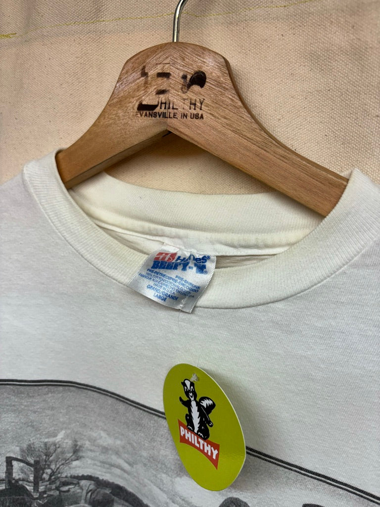 Vintage Norman Mauskopf Rodeo Photography T-Shirt: L