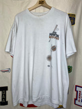 Load image into Gallery viewer, Vintage Just Hafta Watch Sports Coed Sportswear White T-Shirt: XL
