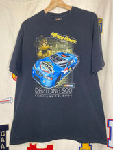 Load image into Gallery viewer, Vintage Disney Nascar Daytona 500 T-Shirt: L
