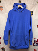 Load image into Gallery viewer, Vintage Lands End Champion Reverse Weave 90's USA Blue Hoodie Sweatshirt: Large
