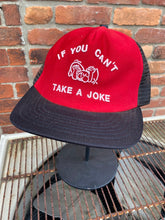 Load image into Gallery viewer, Vintage Fuck You Vulgar Joke Snapback Hat
