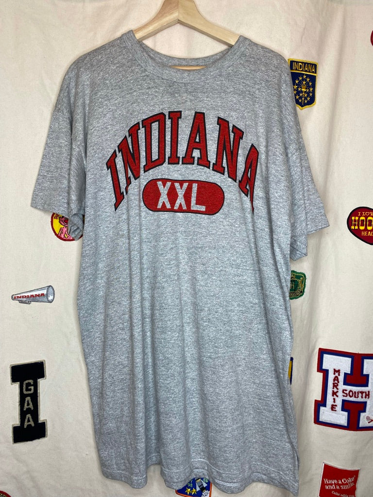 Vintage Champion Indiana University Shirt: XXL