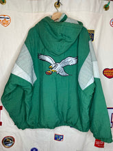 Load image into Gallery viewer, Vintage Philadelphia Eagles Starter Half Zip Puffer: XL
