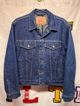 Load image into Gallery viewer, Vintages Levi's 70506-0316 USA Blanket Lined Denim Trucker Jacket: 36 Small
