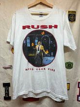 Load image into Gallery viewer, Vintage Rush Band Hold Your Fire 1987 Concert Tour T-Shirt: XL
