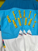 Load image into Gallery viewer, Vintage Adidas Regatta Sailing 80’s Striped Crewneck Sweatshirt: M/L
