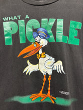 Load image into Gallery viewer, Vintage Vlasic Pickles What A Pickle Stork 1996 Savvy T-Shirt: Large
