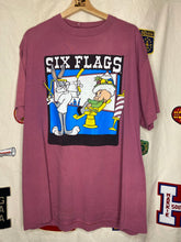 Load image into Gallery viewer, Vintage Looney Tunes for Six Flags Bugs Bunny Elmer Fudd T-Shirts: XL
