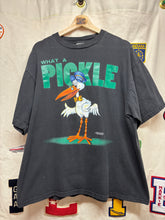 Load image into Gallery viewer, Vintage Vlasic Pickles What A Pickle Stork 1996 Savvy T-Shirt: Large
