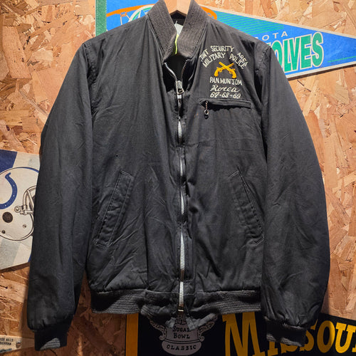 60'S True Vintage Military Police Pan Mun Jom Korea Bomber Jacket: Small/Medium