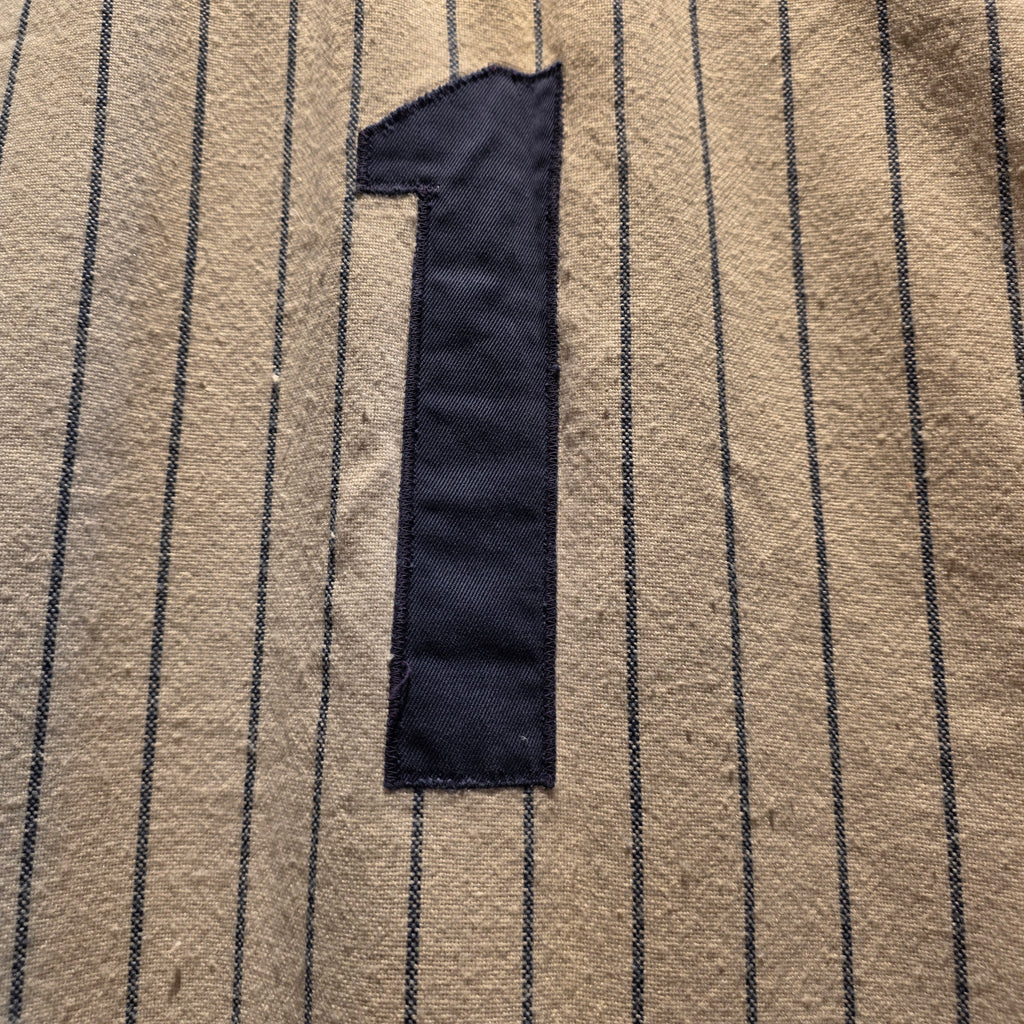 VTG Gales True Vintage Baseball Jersey Pinstripes Flannel Vest: Small