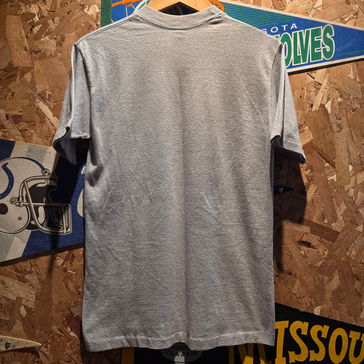 VTG 1980's MTV Music Television Grey T-Shirt: Large