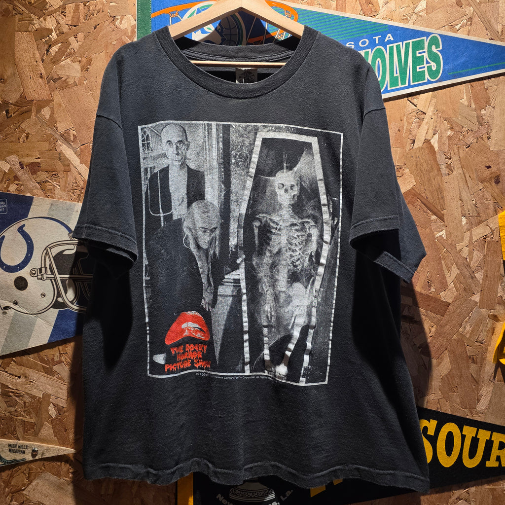 VTG 1994 The Rocky Horror Picture Show Mosquitohead T Shirt Riff Raff 90s: XL