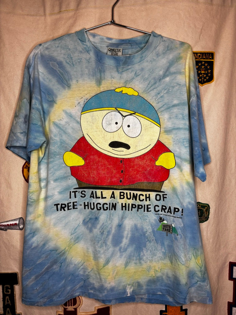 Vintage South Park Cartman Tie-Dye T-Shirt: L