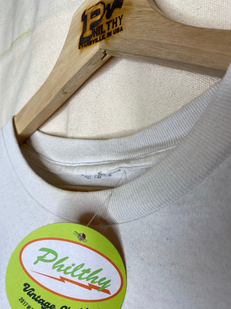 Vintage Just Hafta Watch Sports Coed Sportswear White T-Shirt: XL