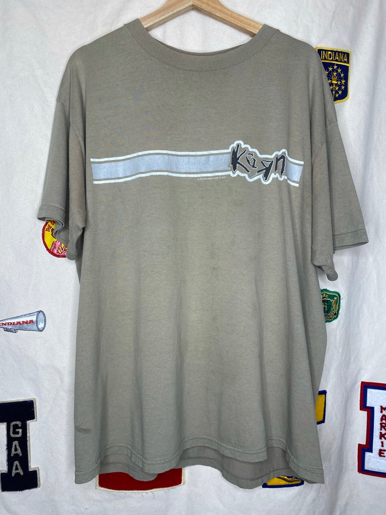 Vintage Korn Bar Logo T-Shirt: XL