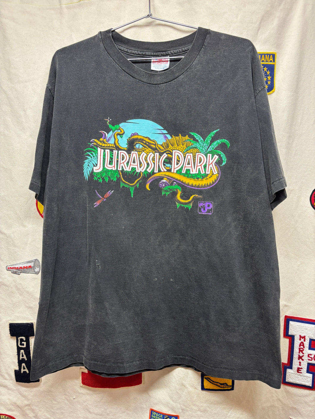 Vtg Jurassic Park Movie T-Shirt: XL